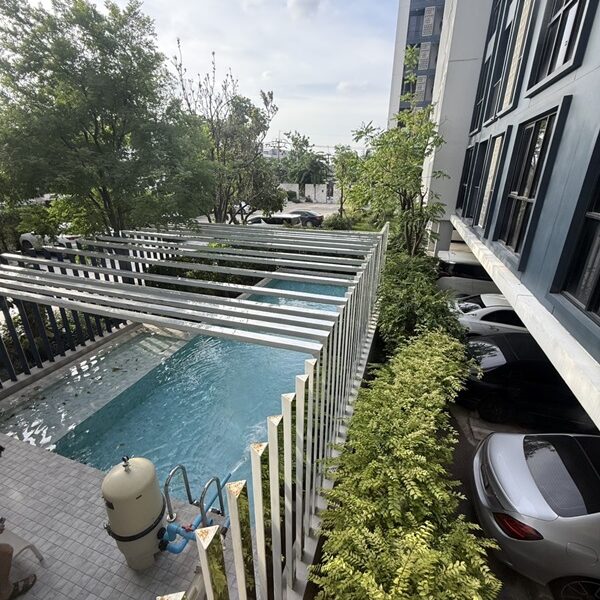 ให้เช่า Newera Condo Ekamai-Ramintra ขนาด 32.5 ตารางเมตร ชั้น 3 เฟอร์นิเจอร์ครบ โทร 0924463883