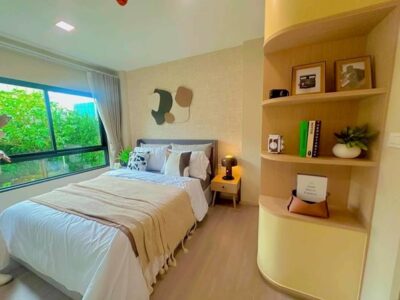 ขายดาวน์ Dcondo Sense บางแสน ราคาพิเศษ! 1 ห้องนอน 1 ห้องน้ำ 28.25 ตร.ม. วิวสระ แต่งครบ พร้อมเฟอร์นิเจอร์ โทร 093-1681685