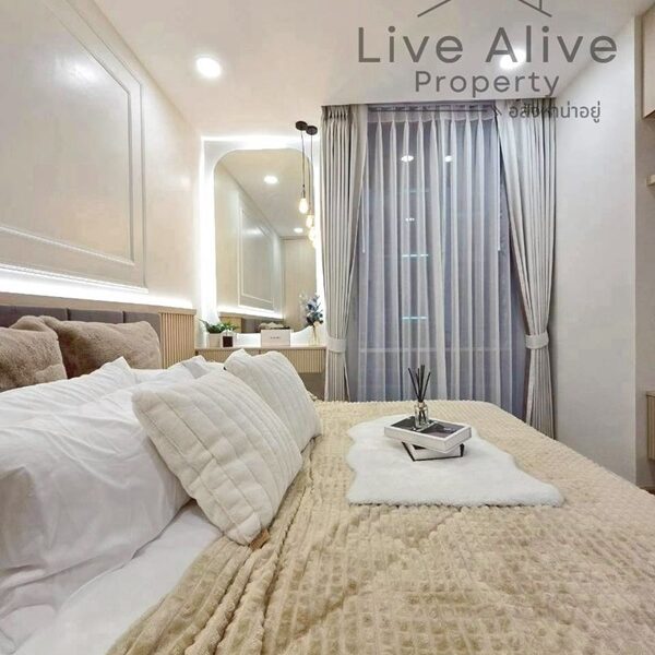 ลดราคาจัดหนัก The IRIS พระราม 9 - ศรีนครินทร์ คอนโดแต่งครบ ห้องใหญ่อยู่สบาย ทำเลดีใกล้สนามบินสุวรรณภูมิ โทร 085-8266936