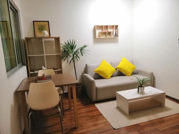 ให้เช่า คอนโด ยู รัชโยธิน ห้องริม วิวสระน้ำ ชั้น 8 บนสุด เฟอร์พร้อมอยู่ Tel 0626599246