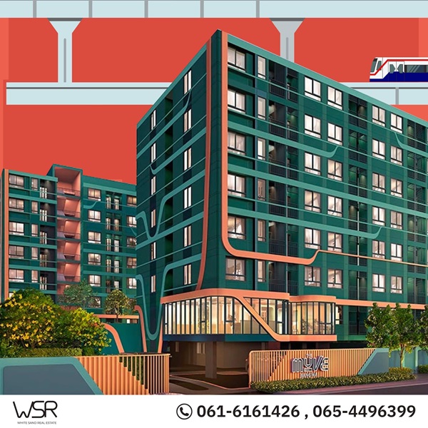 The MUVE Bangwa คอนโดใหม่พร้อมอยู่ ใกล้รถไฟฟ้าบางหว้า ใกล้ ม.สยาม โทร 065-4496399