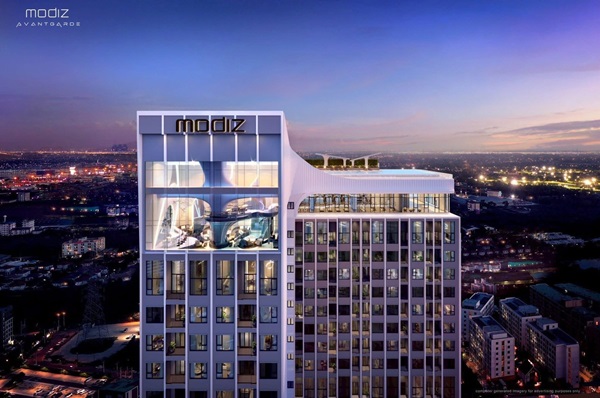 Modiz Avantgarde คอนโด High Rise ใหม่ ใกล้ ม.ธรรมศาสตร์ รังสิต โทร 061-6161426