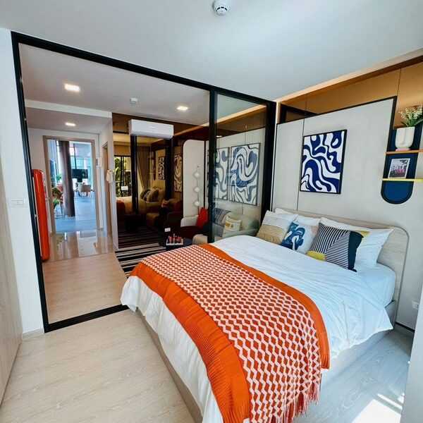 ห้ามพลาด ดีคอนโด วีวิด รังสิต ทำเลดีมาก ใกล้ ม.กรุงเทพ พร้อมรถรับ-ส่งถึงหน้ามหาลัย โทร 065-4496399