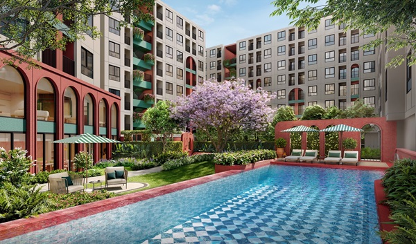 ขายคอนโด dcondo vite พัทยา ห้องแต่งครบ ได้เฟอร์นิเจอร์ครบ โทร 093-1681685