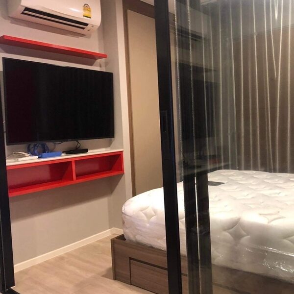 Kave condo ตรงข้าม ม.กรุงเทพ รังสิต ขาย 1.9 ให้เช่า 10k ชั้น 6 ห้องริม