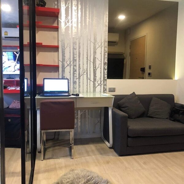 Kave condo ตรงข้าม ม.กรุงเทพ รังสิต ขาย 1.9 ให้เช่า 10k ชั้น 6 ห้องริม