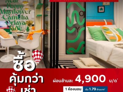 Kave Wonderland คอนโดใกล้ ม.ธรรมศาสตร์ แต่งครบ พร้อมเข้าอยู่ โปรพิเศษ โทร 061-6161426