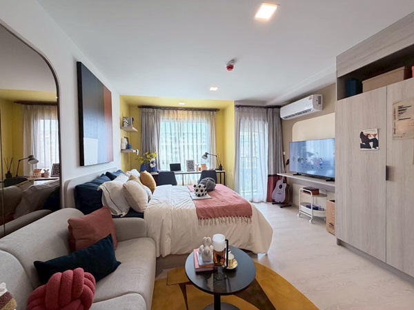 dcondo Vivid Rangsit คอนโดตรงข้าม ม.กรุงเทพ ข้ามสะพานลอย = ถึงมหาลัย พร้อมอยู่! โทร 061-616-1426