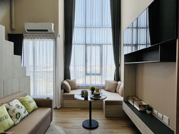 The Indeed Condo Park Amata คอนโดเพดานสูง 4.4 เมตร ทำเลใกล้นิคมอุตสาหกรรมอมตะซิตี้ ชลบุรี โทร 093-168-1685