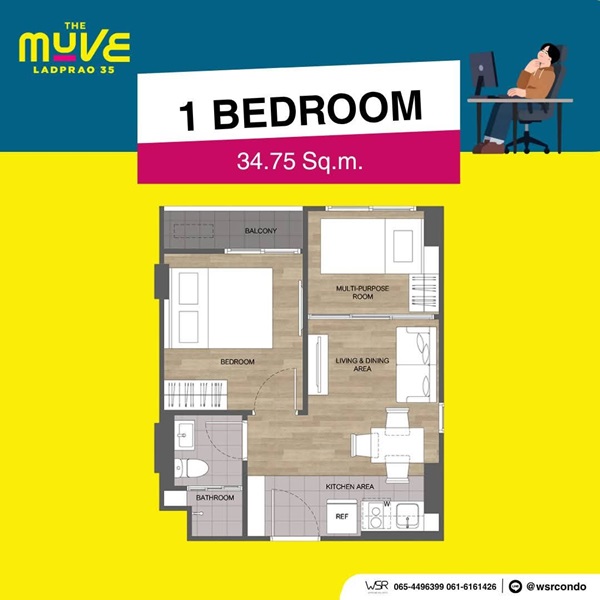 The Muve Ladprao 35 Pre-Sale 14 –15 พ.ย.69 รอบ VVIP! ฟรีเฟอร์นิเจอร์และเครื่องใช้ไฟฟ้า โทร 065-563-9565